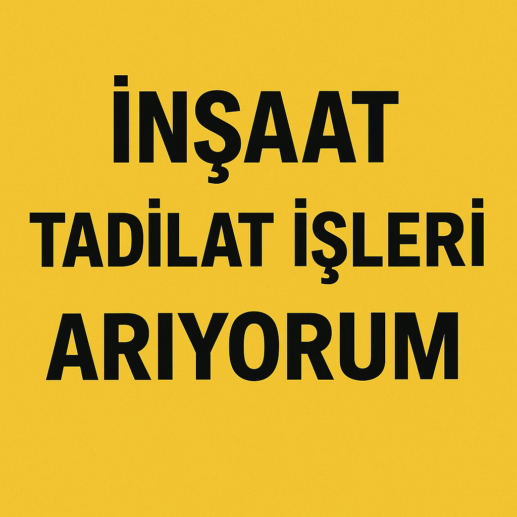 İnşaat işleri daire tadilatı